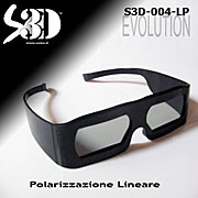 occhiali lenti polarizzate lineari 3d S3D-004-LP polarizzati cinema scenes stampa personalizzabile